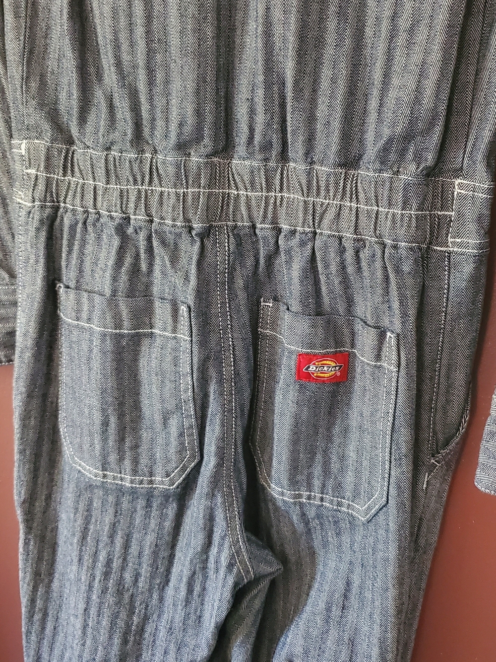 Dickies fitted denim jumpsuit Coveralls - Picture 8 of 9